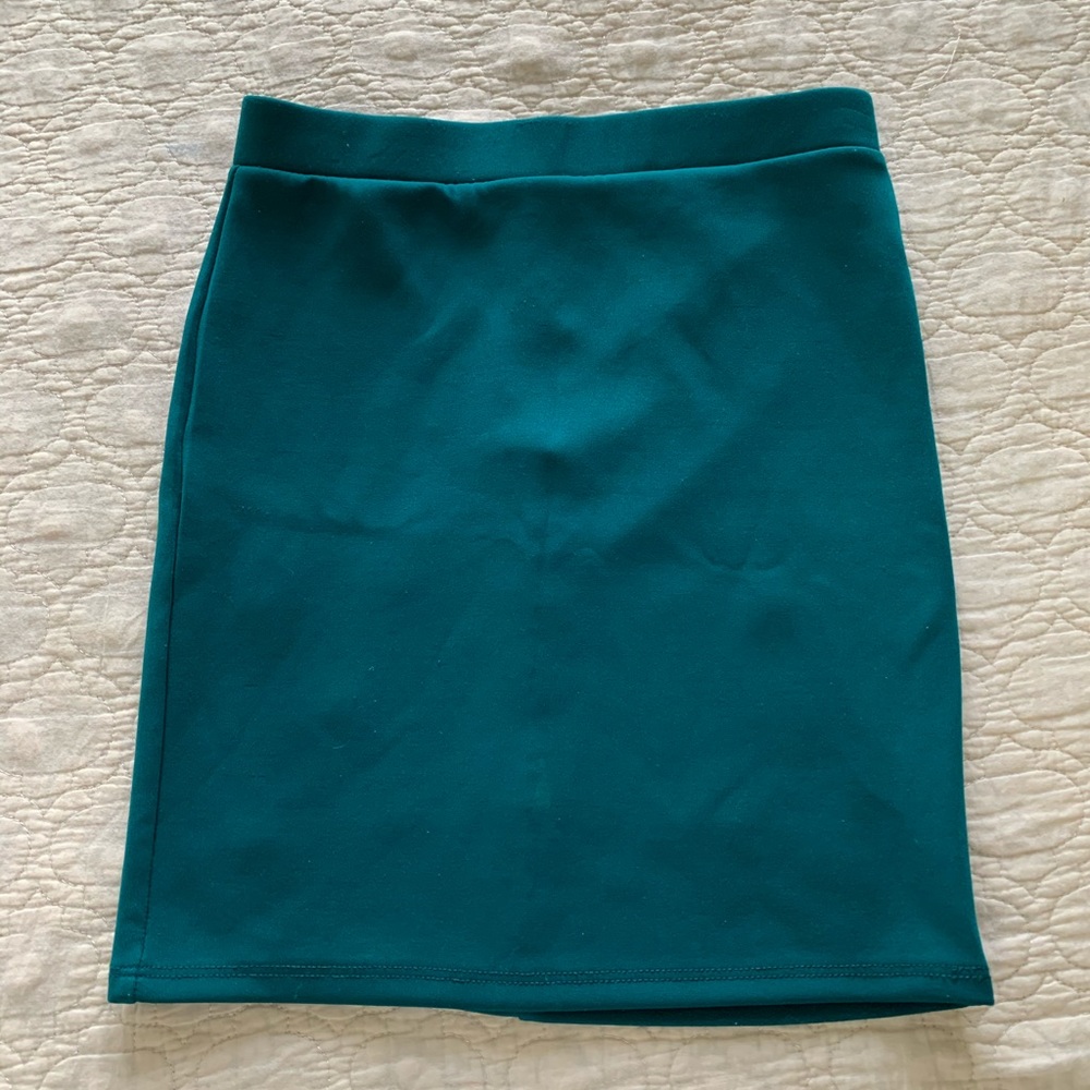 🦋Teal mini skirt